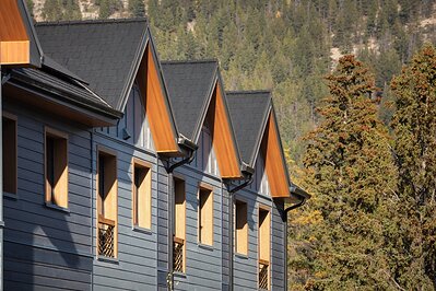 La Priscilla Place est située dans le parc national Banff.