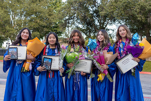 Graduates of the Fairmont San Juan Capistrano Class of 2026 celebrate as they prepare to head off to their high school of choice. 