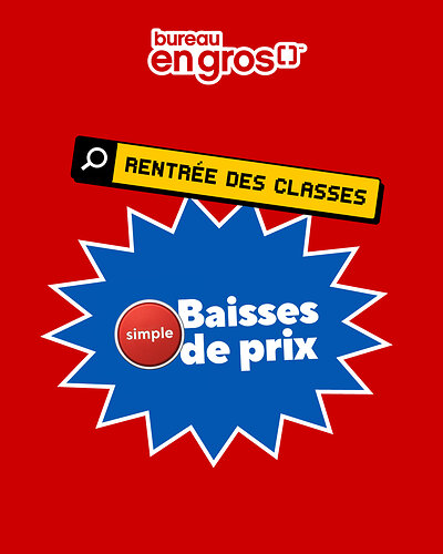 Il est également possible de réaliser des économies supplémentaires grâce aux promotions hebdomadaires, aux aubaines, c’est simple, à l’événement Amis et famille de deux semaines qui commence le 17 juillet, ainsi qu’à une remise de 15 % sur les achats effectués avec une carte Bureau en Gros ou Flexiti du 7 août au 17 septembre. 