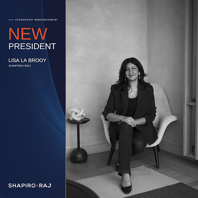 Shapiro+Raj Promotes Lisa La Brooy to President as Firm Accelerates Category-Outpacing Growth