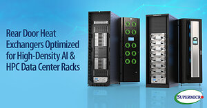 Supermicro Expands End-to-End DCBBS Liquid Cooling Portfolio with Rear Door Heat Exchangers for High-Density AI and HPC Infrastructure