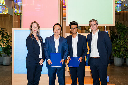 Hanshow signed a Strategic Partner Agreement with Microsoft. Hanshow signed a Strategic Partner Agreement with Microsoft.