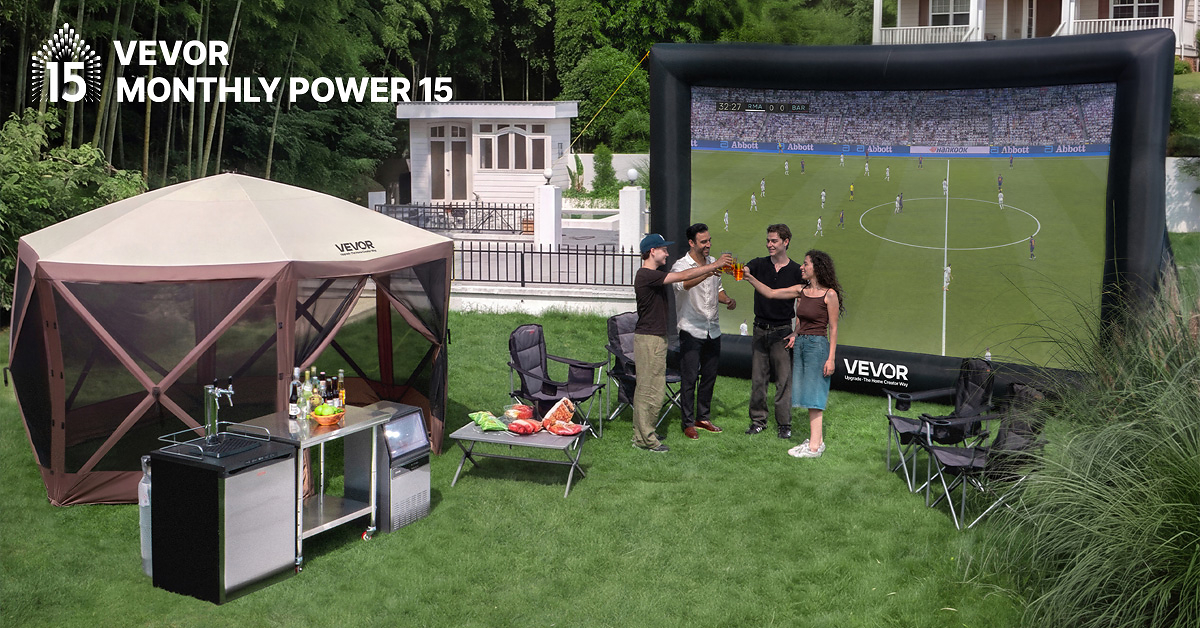 VEVOR Monthly Power 15 Returns July 15-18, Making Everyday Summer Upgrades More Accessible