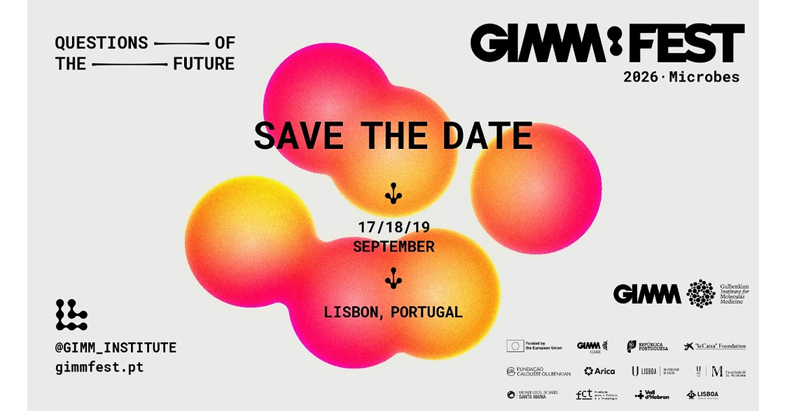 GIMM Festival brings leading microbiology experts to Lisbon to discuss emerging viruses, antimicrobial resistance and biological engineering