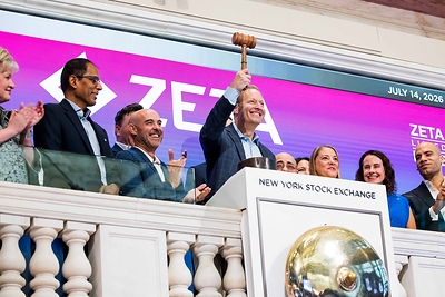 Zeta Global at the NYSE on July 14
