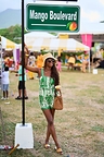 Francesca Murray at the Nevis Mango Festival’s Mango Mania.