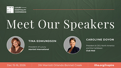 Tina Edmundson, Marriott International and Carolyne Doyon, Club Med