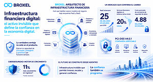 Infraestructura financiera digital: el activo invisible que define la confianza en la economía digital