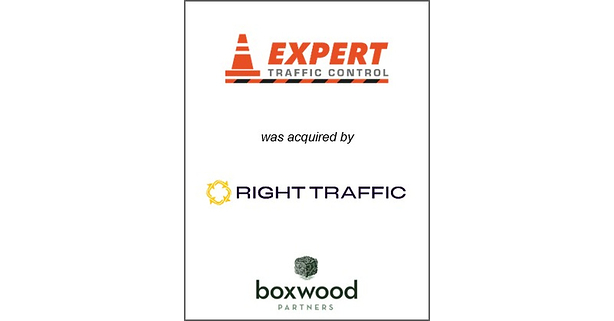 Boxwood Partners Advises Expert Traffic Control on its Sale to Right Traffic