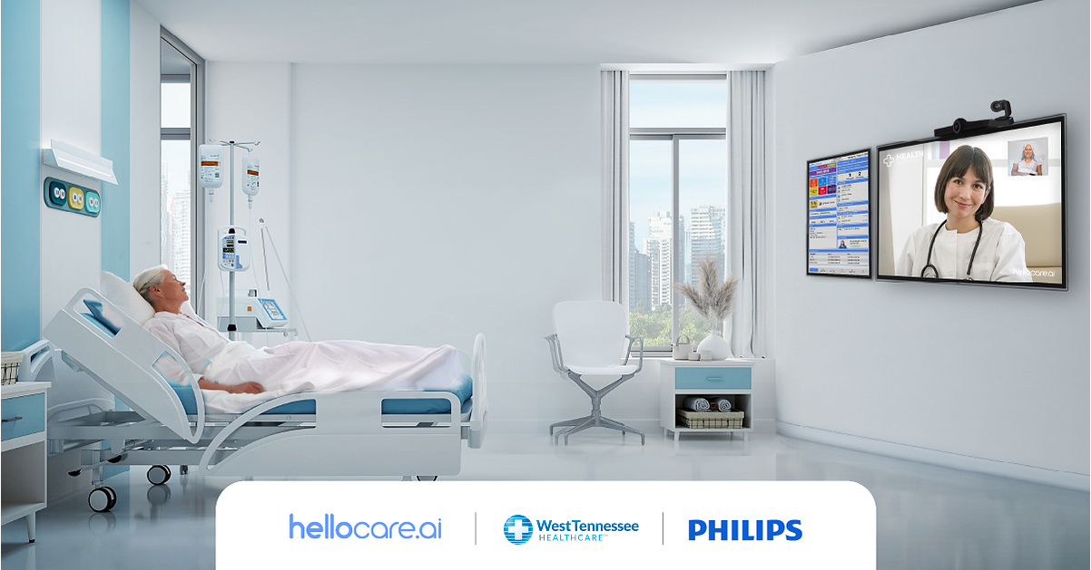 West Tennessee Healthcare expands critical care support through eICU Program in partnership with Philips and hellocare.ai