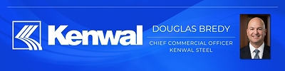 Kenwal Steel Names Douglas A. Bredy Chief Commercial Officer