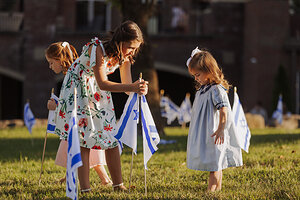 The International Fellowship of Christians and Jews Launches 3rd Annual 'Flags of Fellowship' Campaign to Combat Anti-Semitism