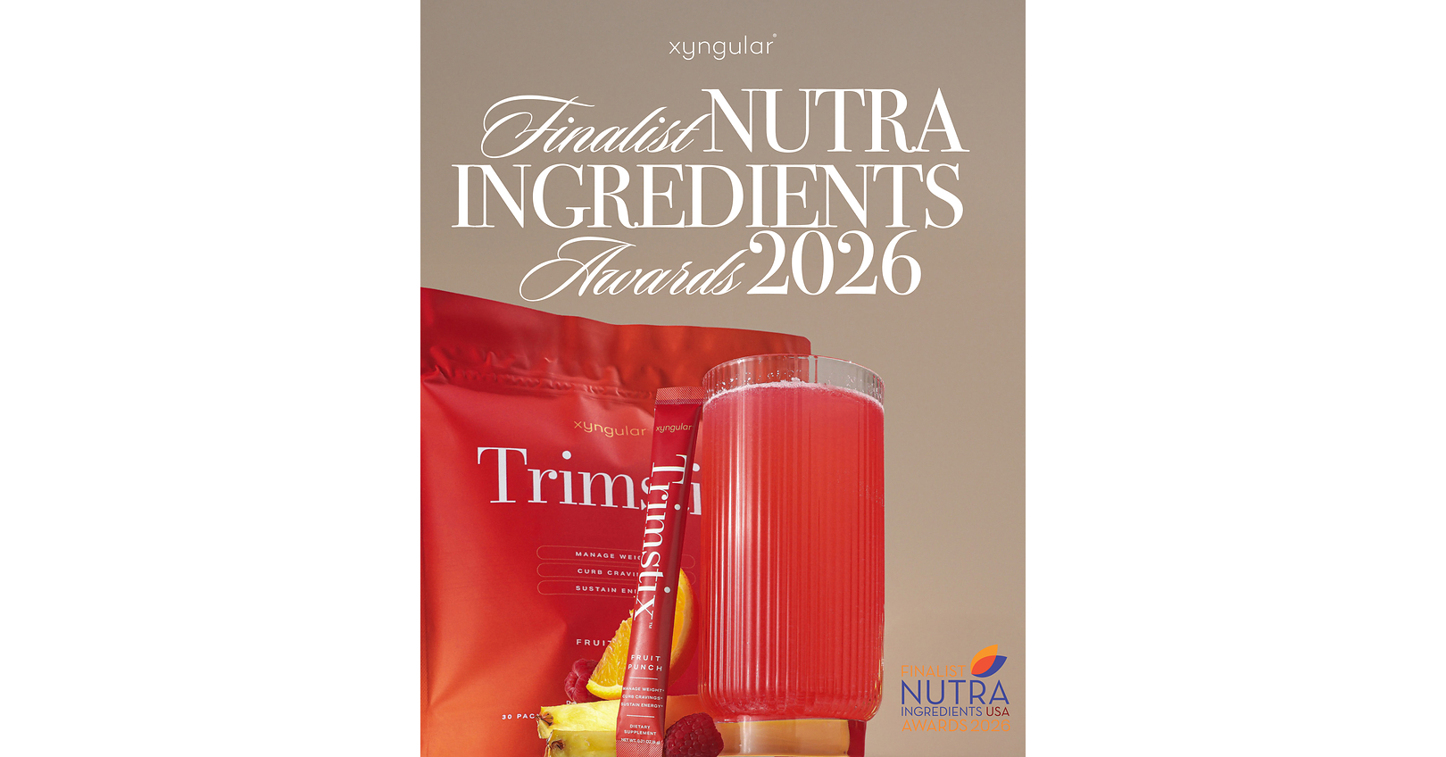 Xyngular's Trimstix® Named Finalist for Product of the Year in Weight Management at the 2026 NutraIngredients USA Awards