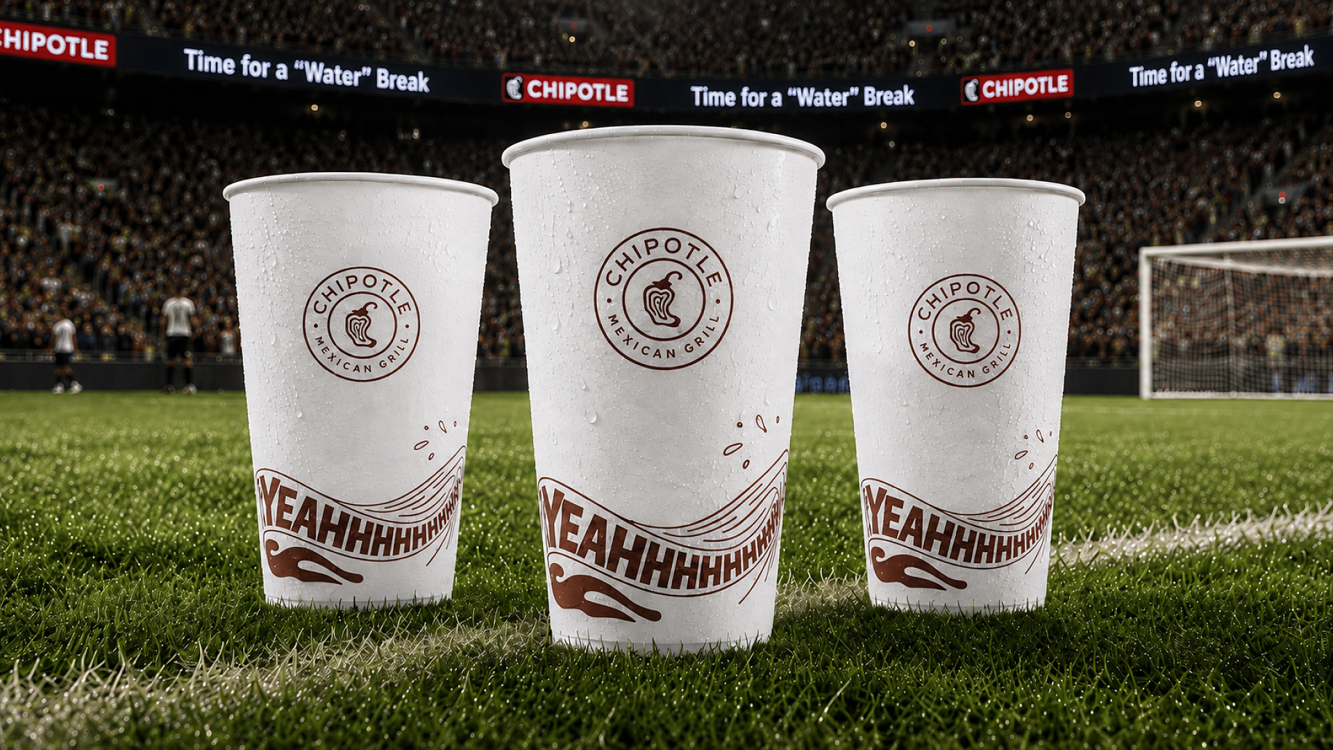 CHIPOTLE PUTS A NEW TWIST ON SOCCER'S HYDRATION BREAK WITH $1 MILLION IN FREE BURRITOS