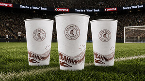 CHIPOTLE PUTS A NEW TWIST ON SOCCER'S HYDRATION BREAK WITH $1 MILLION IN FREE BURRITOS