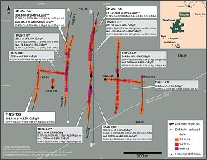 VIZSLA COPPER DRILLS 304.8 METERS OF 0.48% CUEQ AT THE THIRA DISCOVERY, CENTRAL BRITISH COLUMBIA