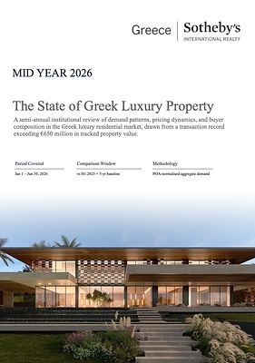 Greece Luxyry Property Market Report H1 2026