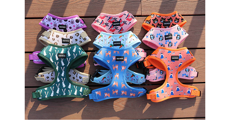 Dog Harness Manufacturer OKEYPETS Launches Neoprene and Air-Mesh Harness Collections for Global Pet Brands