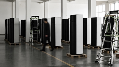 Superheat H1C units await final assembly and quality inspection before shipment at the company's manufacturing facility.