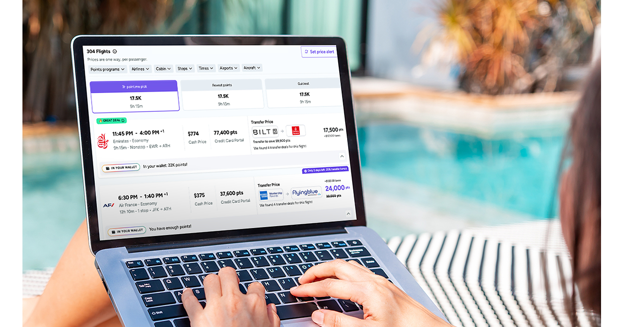 point.me Launches Explore, a New Map-Based Discovery Tool for Award Flights