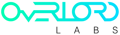 Overlord Labs Logo, Full Solid Gradient