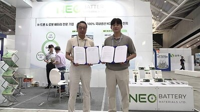 NEO Battery Partners with Korean Drone Manufacturer to Develop & Supply High-Performance Battery Solutions