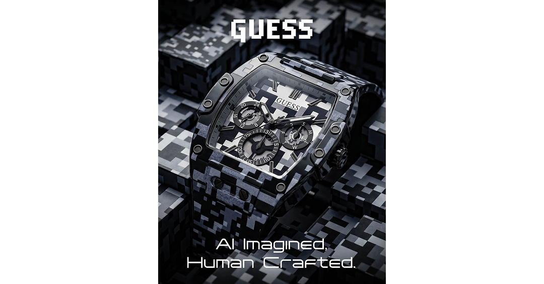 GUESS Introduces AI Venix: A Limited-Edition Timepiece Inspired by the Digital World. — GLOBAL — Aslikannih