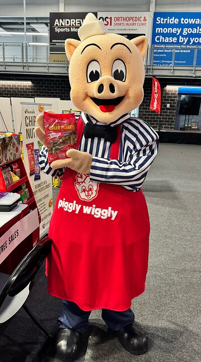 Piggly Wiggly Texas Pete Mascot