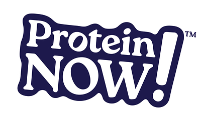 Protein Now! Logo. The protein that meets you where you are.