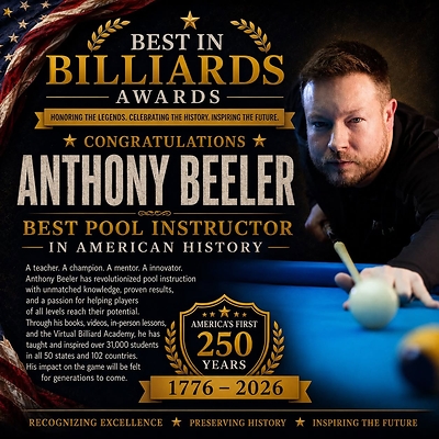Anthony Beeler - Best Pool Instructor in American History Anthony Beeler - Best Pool Instructor in American History