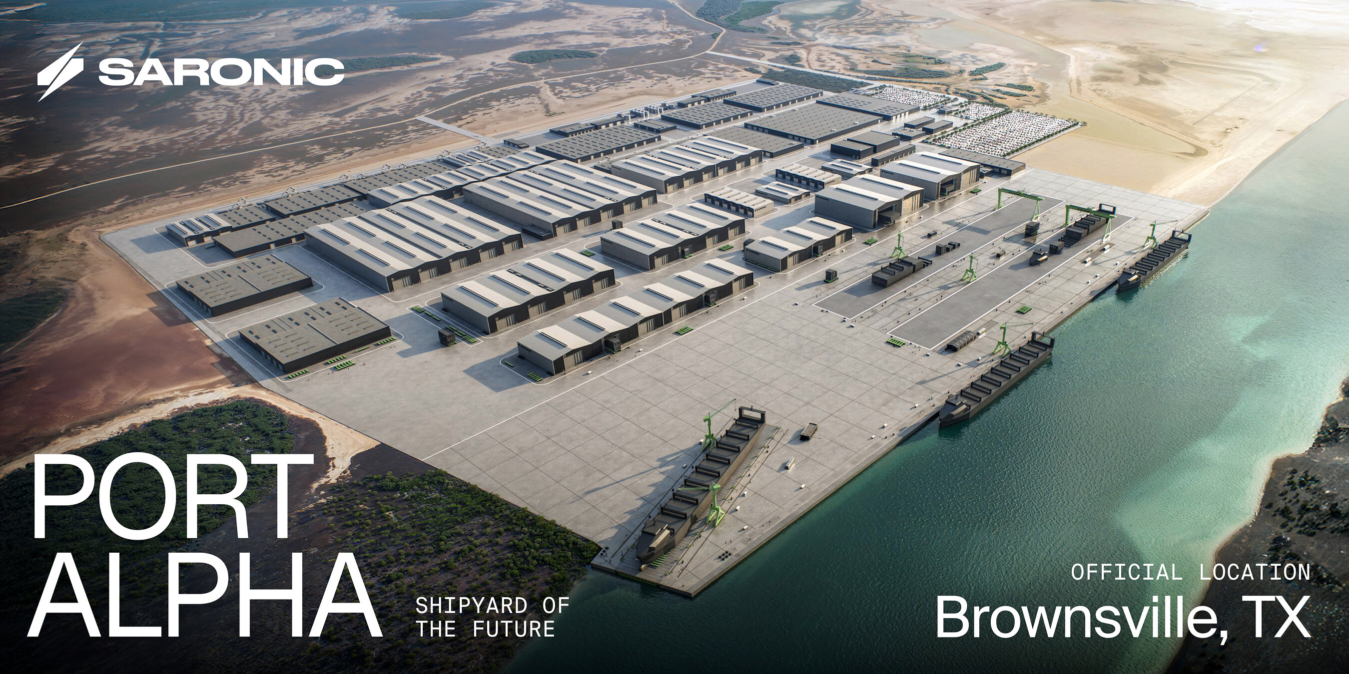 Saronic construira un chantier naval de nouvelle génération à Brownsville, Texas