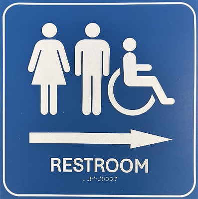 Restroom ADA Signage