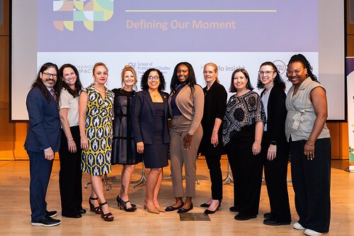 Members of the Collaborative for Advancing Youth Development with NYC DYCD Commissioner Sandra Escamilla-Davies 
