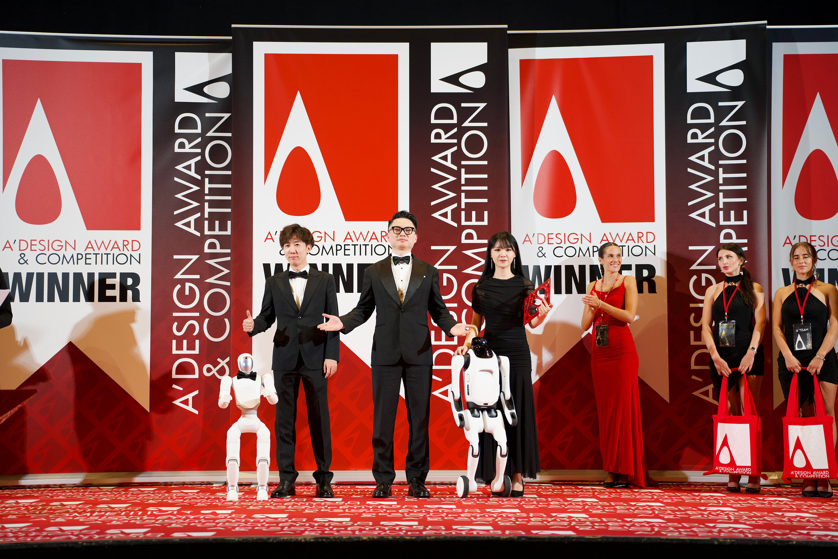 PrimeBOT Q1 and T1 win Gold and Silver at A’ Design Award 2026 in Milan