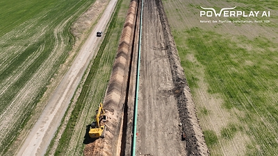 Natural Gas Pipeline Installation, March 2026