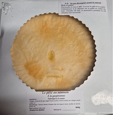 pâté au saumon pâté au saumon