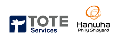 TOTE Services and Hanwha Philly Shipyard.
