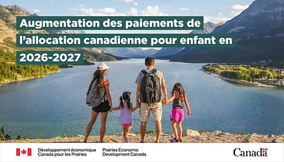 /C O R R E C T I O N -- Développement économique Canada pour les Prairies/