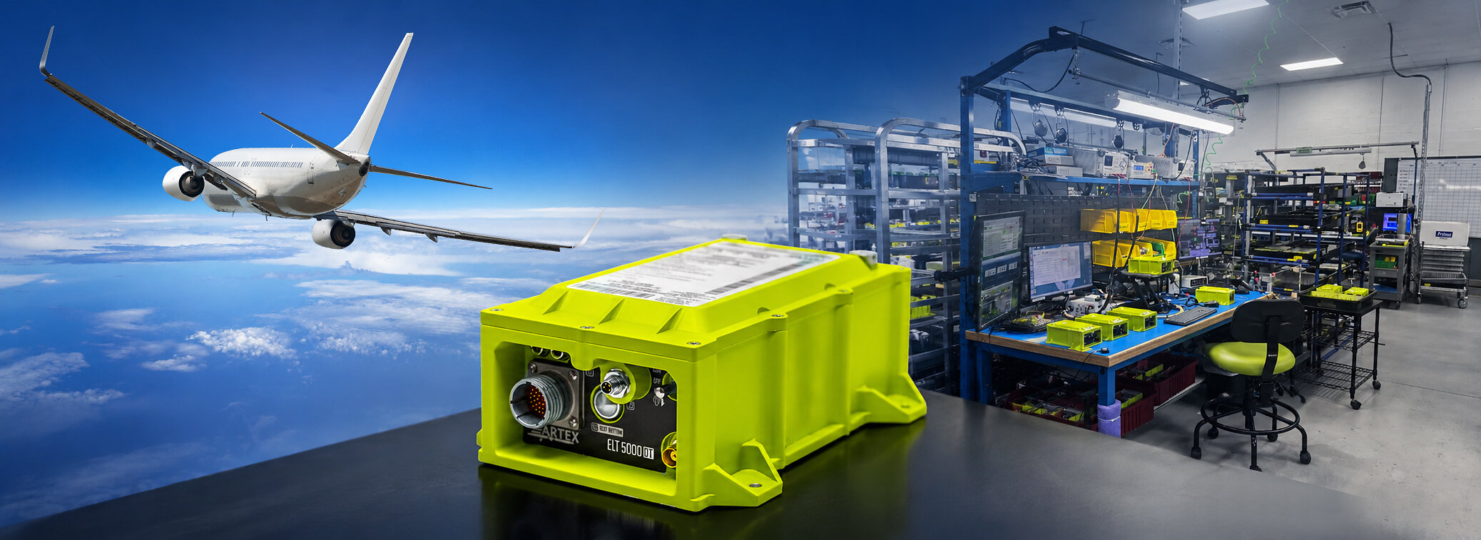 ACR Electronicsin ELT 5000 -järjestelmä ylittää miljoonan lentotuntia