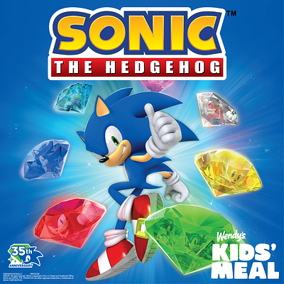 Gotta Go Fast! Wendy’s Brings Sonic the Hedgehog™ Kids’ Meal to the U.S. this Summer