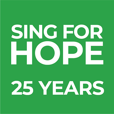 LOGO Sing for Hope 25 Years
