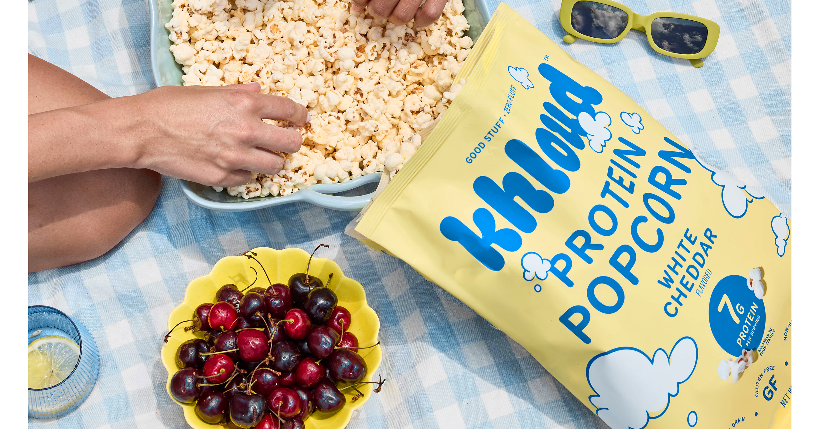 Khloud Lands at Costco with Its First-Ever Value Size White Cheddar Protein Popc...