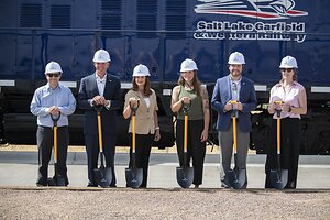 Utah DOT and Patriot Rail's Salt Lake, Garfield &amp; Western Railway Break Ground on New $31M West Interchange