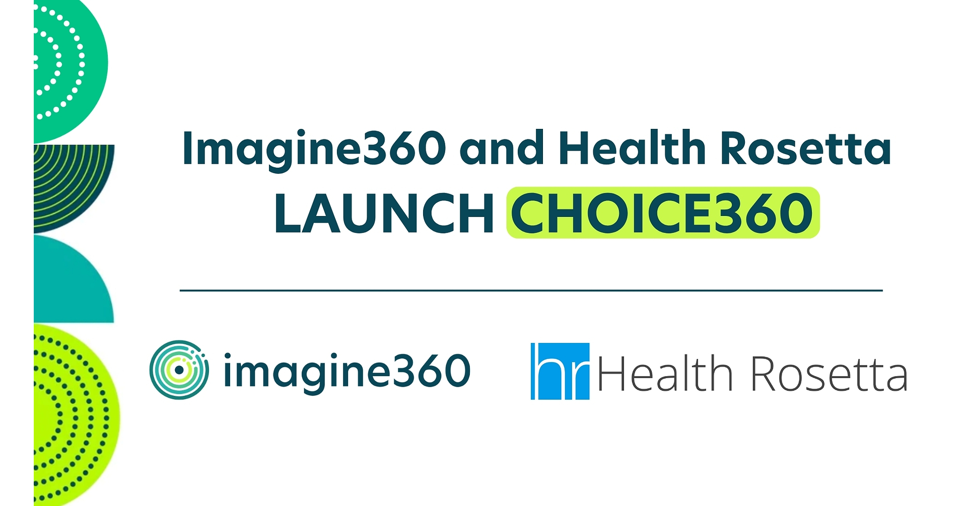 Imagine360 and Health Rosetta Launch Integrated Health Plan for Employers Facing Record Cost Increases