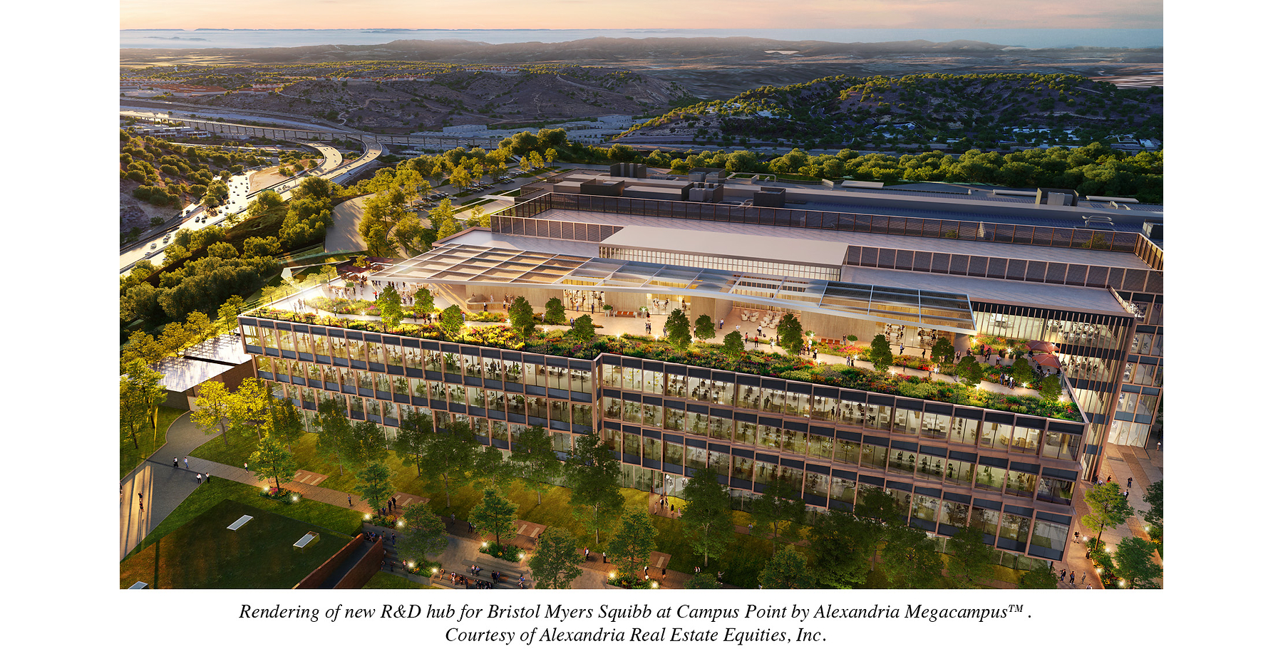 Alexandria Real Estate Equities, Inc. Delivers 427,000 RSF Innovative Research & Development Hub for a Multinational Pharmaceutical Company at the Campus Point by Alexandria Megacampus™ in San Diego