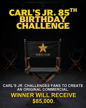 Carl's Jr.® Celebrates 85 Years with $85,000 Prize for one Creative Fan