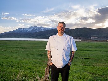 Chef Steven Fretz. Photo Credit: Tom Zdunich