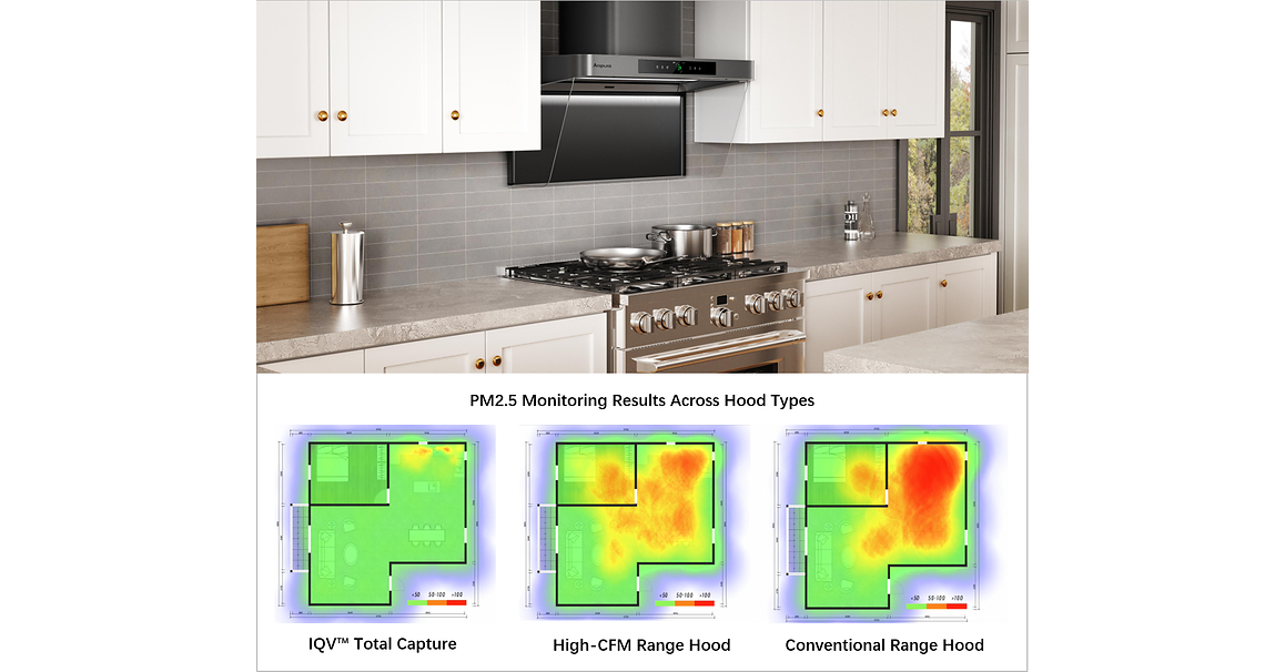 Arspura Introduces P2 Range Hood with IQV™ Total Capture Technology for Open-Concept Kitchens