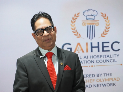 Dr Suborno Bose, Chairman IIHM and Indismart Group announces the launch of Global AI Hospitality Education Council 