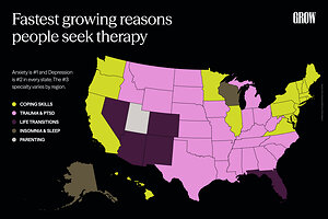 GROW THERAPY DATA REVEAL NEARLY 40% OF ONLINE THERAPY-GOERS HAVE ATTENDED A VIRTUAL THERAPY SESSION FROM BED